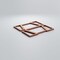 Ekena Millwork Extra Small Greeley Decorative Fretwork Wood Wall Panels, Cherry, 7 3/8"W x 7 3/8"H x 3/8"T WALW08X08X0375GLYCH - alternate 2